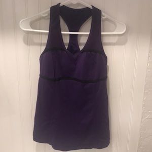 Purple Lululemon Tank Top size 6